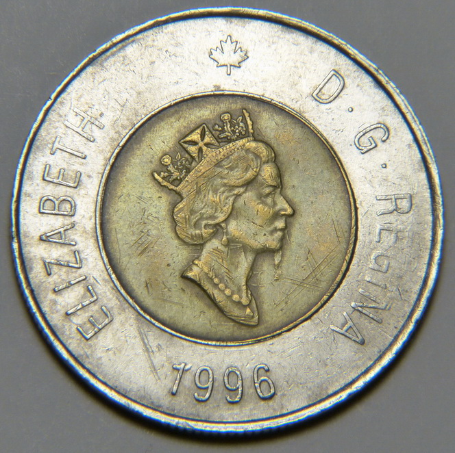 $2.00-1996---Broken-Retained-Die